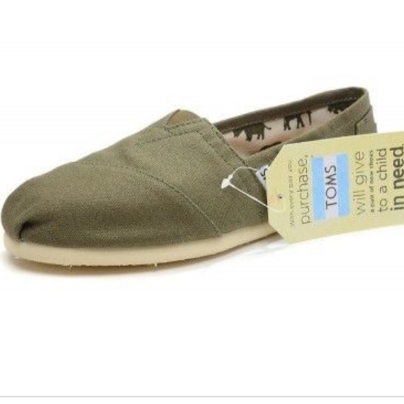 Green toms womens Clearance